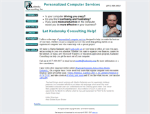 Tablet Screenshot of kadansky.com